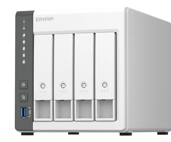 Ürün QNAP TS-433-4G 4 YUVALI 4GB DEPOLAMA ÜNİTESİ (Resmi Distribütör Garantili) Görsel