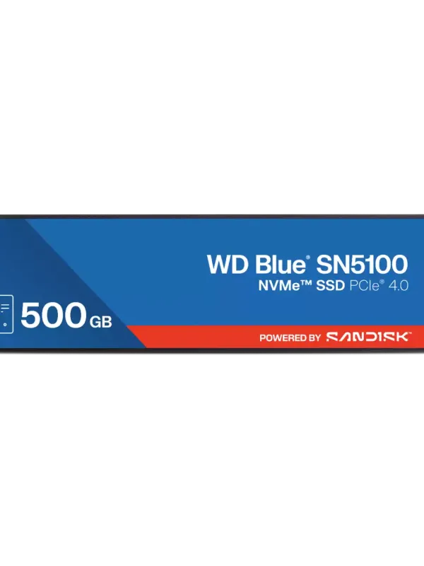Ürün 500GB WD BLUE SN5100 M.2 NVME 6600/5600MB/s WDS500G5B0E SSD Görsel