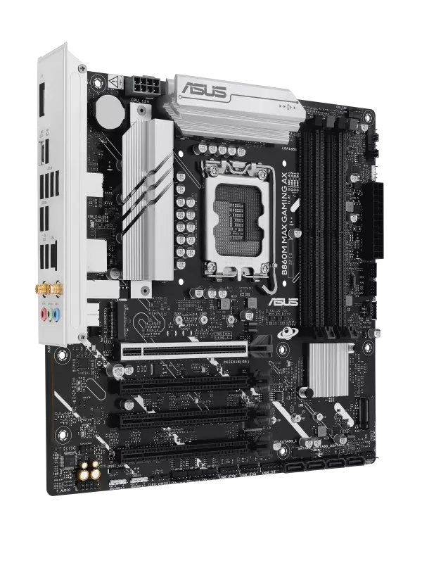 Ürün ASUS B860M MAX GAMING AX INTEL SOKET 1851 ANAKART Görsel