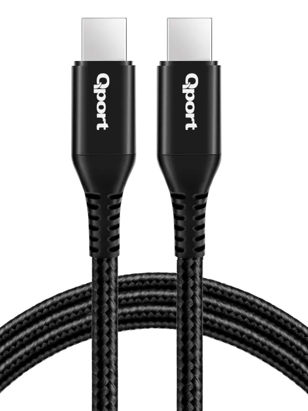 Ürün QPORT Q-TYPE-C1 1.5M TYPE-C 100W SUPER HIZLI PD SARJ VE DATA KABLOSU Görsel