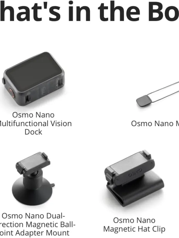 Ürün DJI OSMO NANO 64GB AKSIYON KAMERA Görsel