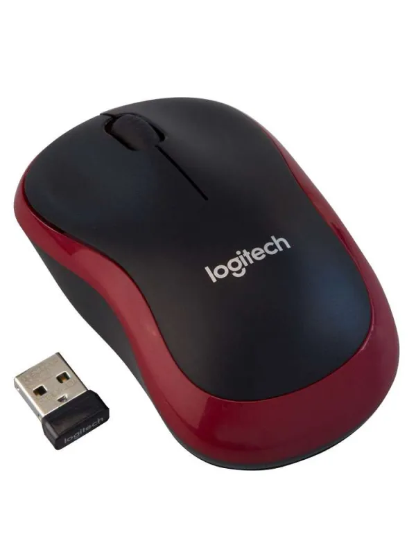 Ürün LOGITECH M185 NANO MOUSE KABLSZ BLACK/RED 910-002237 Görsel