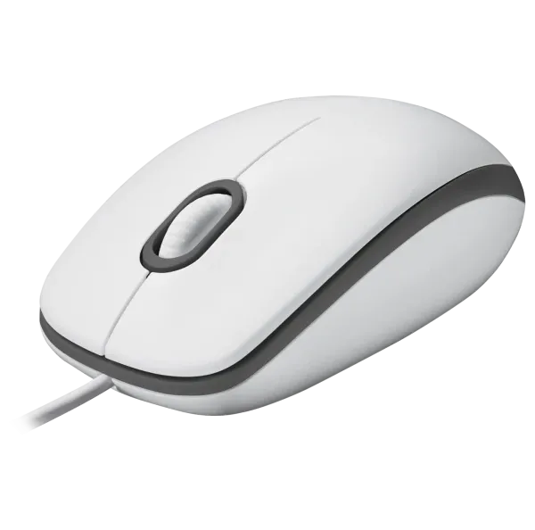 Ürün LOGITECH M100 KABLOLU BEYAZ MOUSE - 910-006764 Görsel