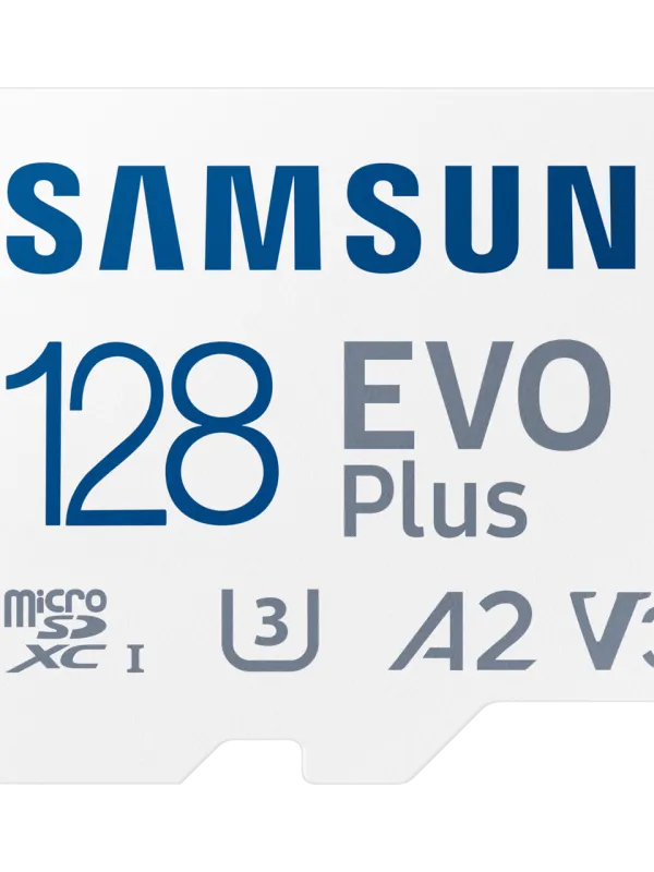 Ürün 128GB SAMSUNG EVO PLUS MICROSDXC UHS-I U3 V30 A2 160MB/s MB-MC128SA/TR Görsel