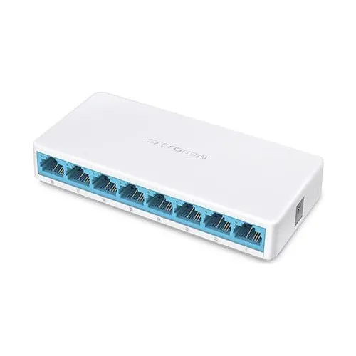 Ürün TP-LINK MERCUSYS MS108 8PORT 10/100 YÖNETİLEMEZ SWITCH Görsel