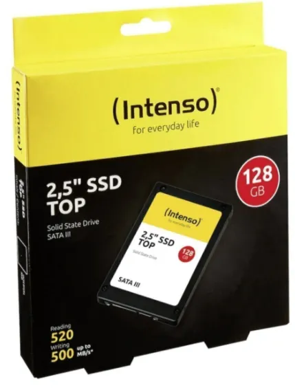 Ürün 128GB INTENSO 3812430 2.5" 520/500MB/s SSD Görsel