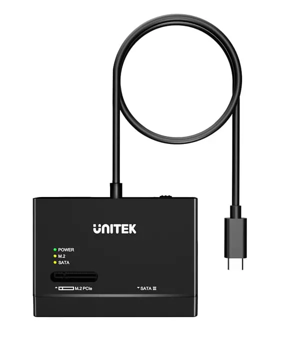 Ürün UNITEK USB-C TO M.2 NVME+SATA III DÖNÜŞTÜR(S1232A) Görsel