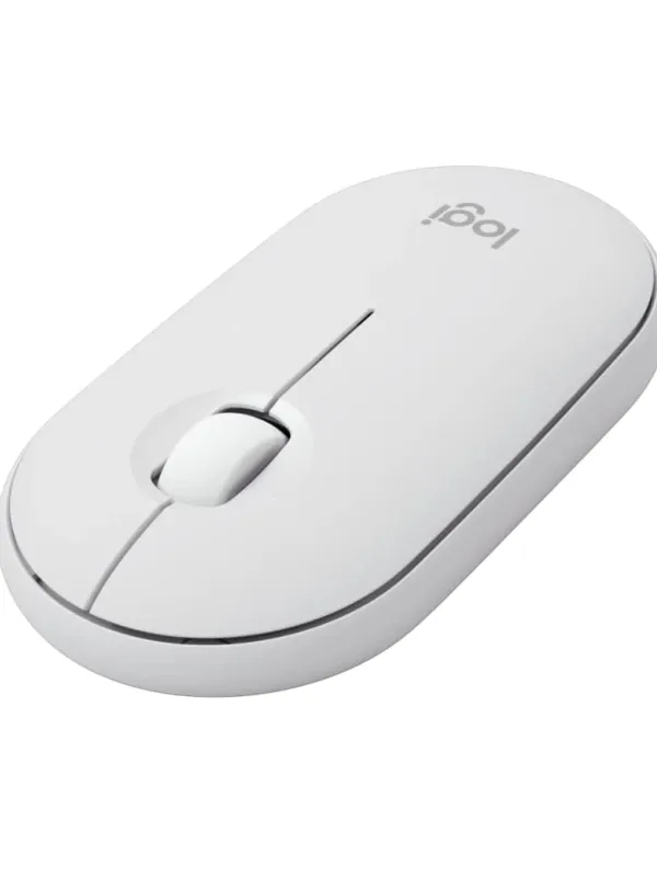 Ürün LOGITECH PEBBLE M350S BEYAZ KABLOSUZ SESSİZ MOUSE 910-007013 Görsel