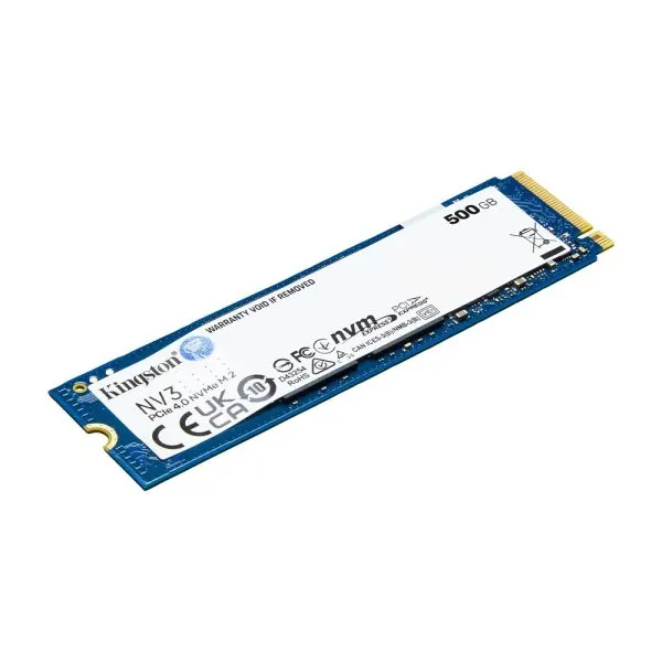 Ürün 500GB KINGSTON NV3 SNV3S/500G 5000/3000MB/S PCIe 4.0 Görsel