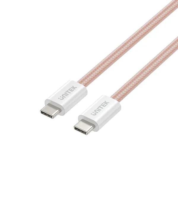 Ürün UNITEK TYPE-C MANYETİK HIZLI ŞARJ KABLOSU PEMBE (C14141APK01-1M) Görsel