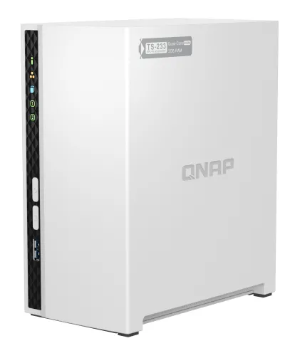 Ürün QNAP TS-233 2 YUVALI 2GB DEPOLAMA ÜNİTESİ (Resmi Distribütör Garantili) Görsel