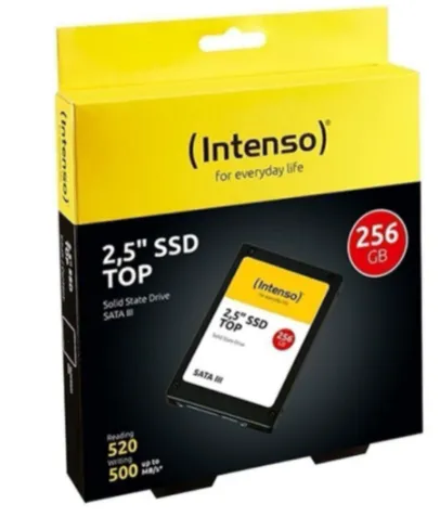 Ürün 256GB INTENSO 3812440 2.5" 520/500MB/s SSD Görsel
