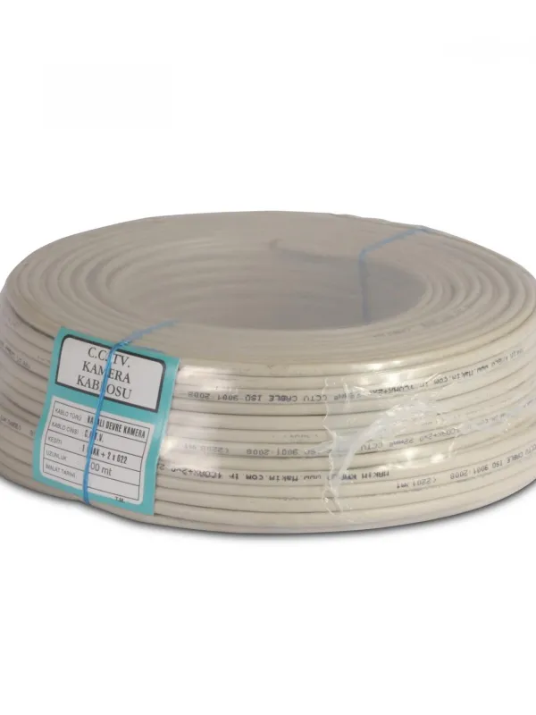 Ürün C1 (2x0,22MM) CCTV TAM BAKIR KABLO 250 METRE Görsel