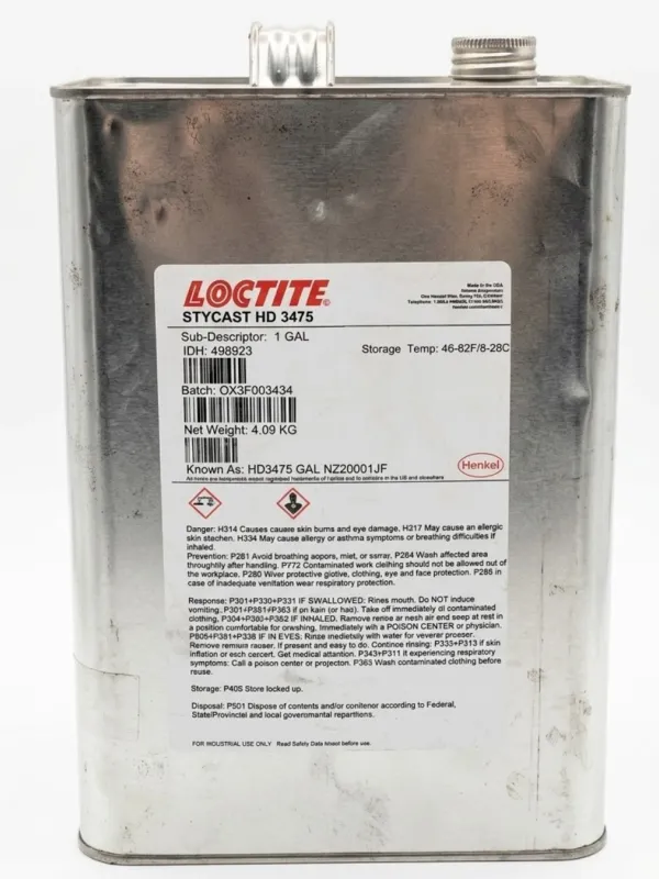 Ürün Henkel Loctite Stycast HD 3475 - Endüstriyel Döküm ve Kaplama Reçinesi Görsel