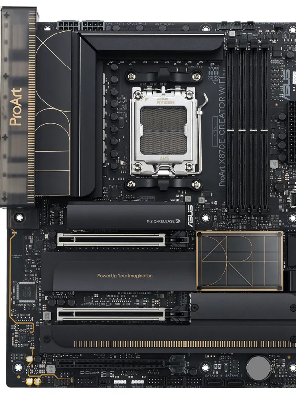 Ürün ASUS PROART X870E-CREATOR WIFI AMD X870E Soket AM5 DDR5 8000+(OC)MHz ATX Görsel