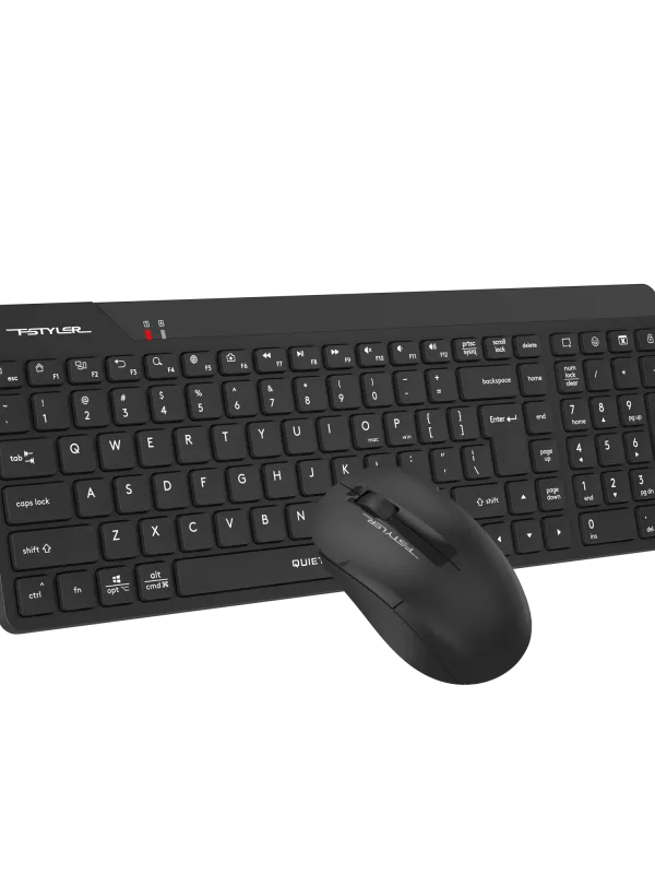 Ürün A4 TECH FG2300 Q SILENT 2.4 GHZ AİR2 SİYAH KLAVYE+MOUSE Görsel