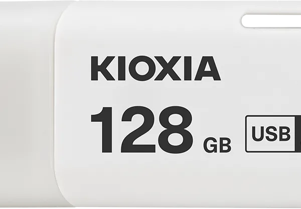 Ürün 128GB USB3.2 GEN1 KIOXIA BEYAZ USB BELLEK LU301W128GG4 Görsel