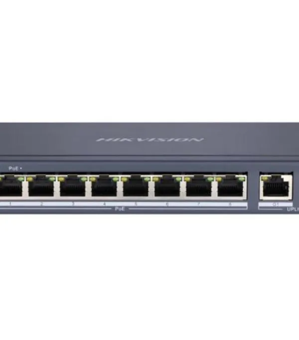 Ürün HIKVISION DS-3E0310P-E/M 8XFE+2XFE 65W POE SWİTCH Görsel