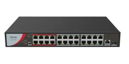 Ürün HILOOK NS-0326P-230(B) 24XFE+1XGE+1XGE/SFP YONETİLEMEZ 230W POE SWİTCH Görsel
