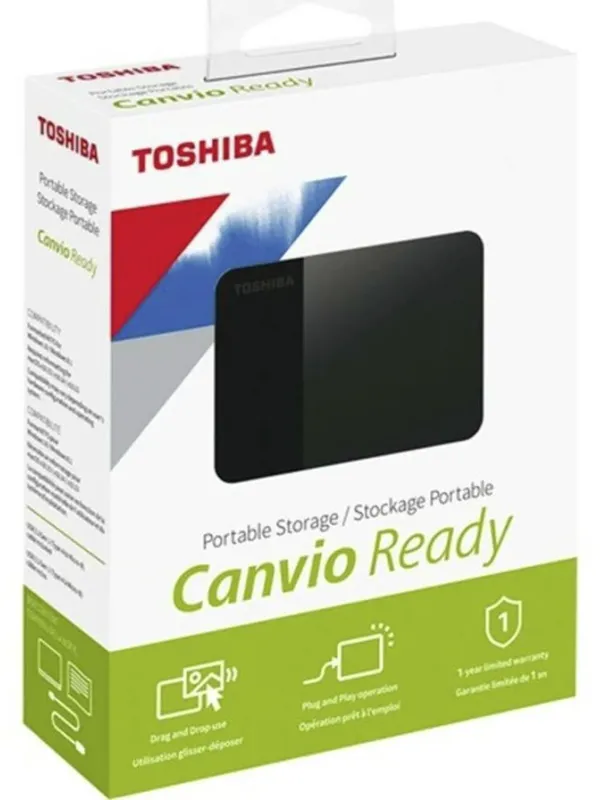 Ürün 1TB CANVIO READY 2.5"  USB 3.0 TOSHIBA HDTP310EK3AA Görsel