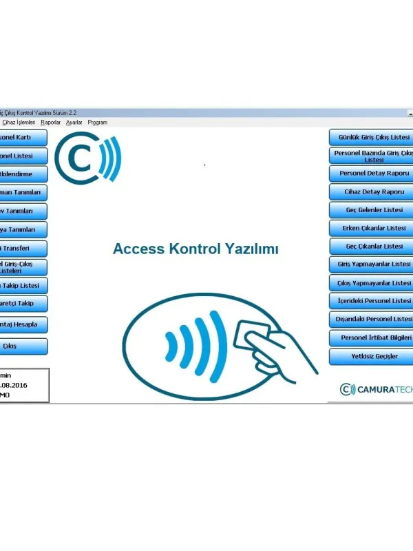 Ürün M ACCESS GEÇİŞ KONTROL YAZILIMI Görsel
