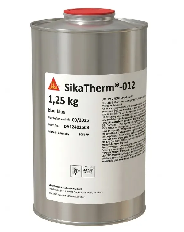 Ürün SikaTherm®-012 Reaktif Katkı ve Sertleştirici - 1,25 kg (Mavi) Görsel