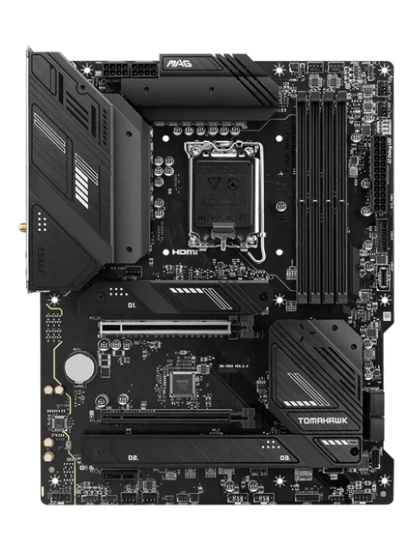 Ürün MSI MAG B760 TOMAHAWK WIFI DDR5 7000(OC) ATX 1700p Görsel