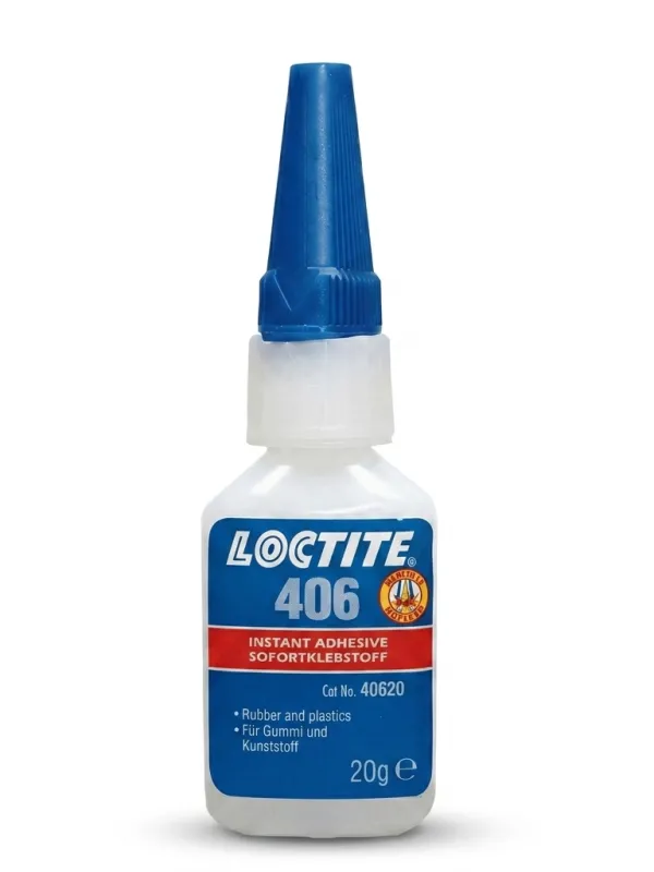 Ürün Loctite 406 Hızlı Yapıştırıcı - Plastik ve Kauçuk İçin Özel Formül 20 gr Görsel