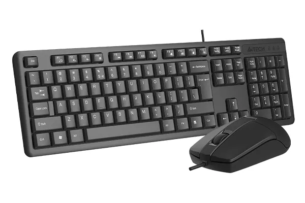 Ürün A4 TECH KR-3330S Q 2.4 GHZ SİYAH KLAVYE+MOUSE Görsel