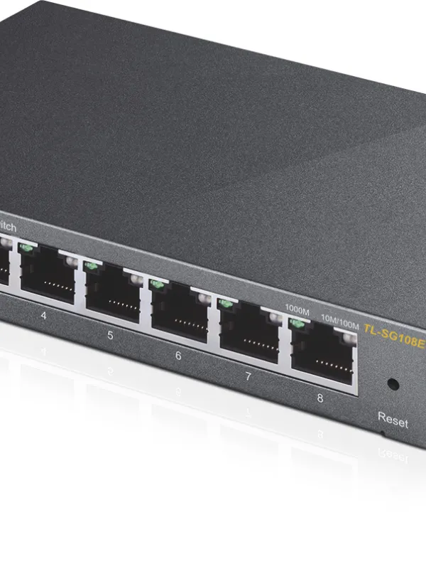 Ürün TP-LINK TL-SG108E 8PORT 10/100/1000 YÖNETİLEMEZ SWITCH Görsel