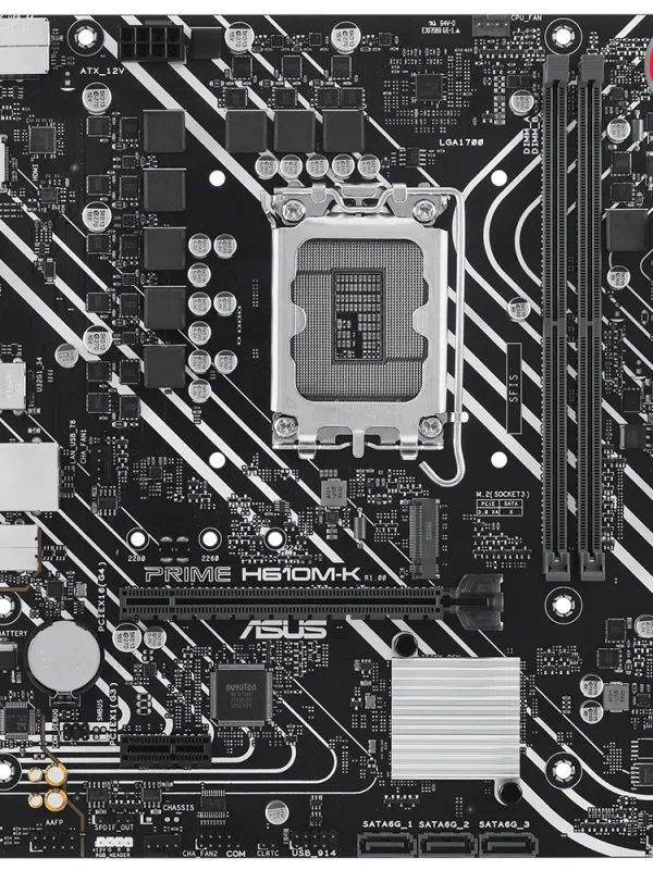 Ürün ASUS PRIME H610M-K DDR5 5600Mhz HDMI VGA mATX 1700 Görsel