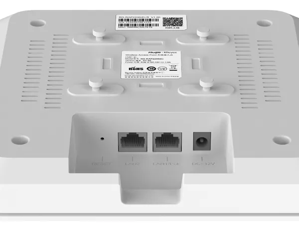 Ürün RUİJİE-REYEE  RG-RAP2200(F) TAVAN TİPİ MEGABİT İÇ ORTAM DUAL-BAND ACCESS POİNT Görsel