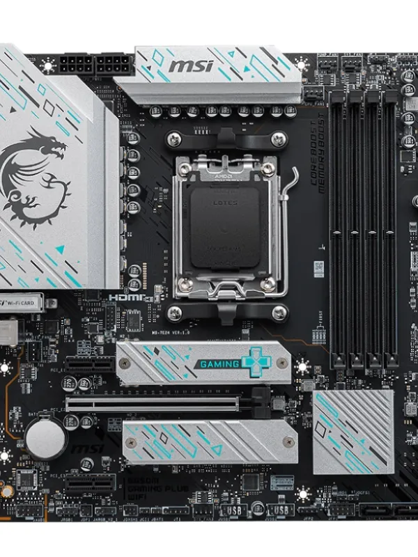 Ürün MSI B650M GAMING PLUS WIFI DDR5 7200MHZ(OC) HDMI DP M.2 MATX AM5 Görsel