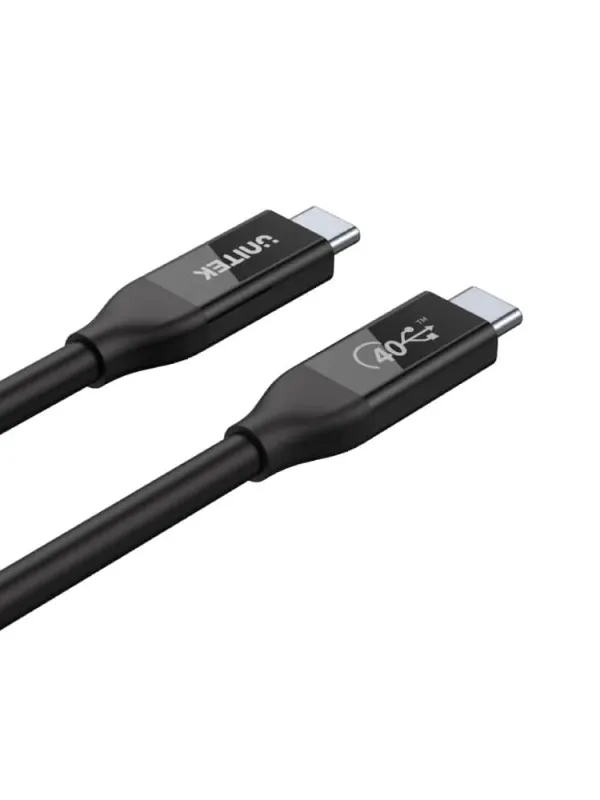 Ürün UNITEK USB4 THUNDERBOLT KABLO 0.8MT(C14100BK-0.8M) Görsel