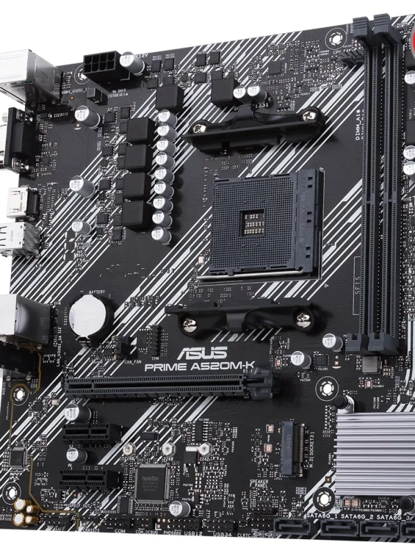 Ürün ASUS PRIME A520M-K DDR4 4600MHz VGA M.2 MATX AM4 Görsel
