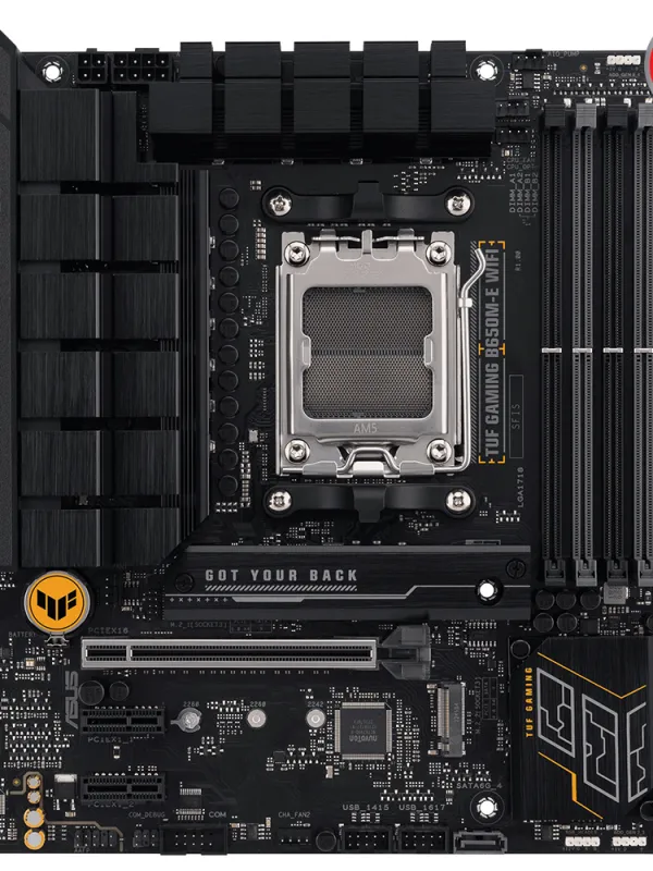 Ürün ASUS TUF GAMING B650-E WIFI DDR5 8000+(OC) DP HDMI ATX AM5 Görsel