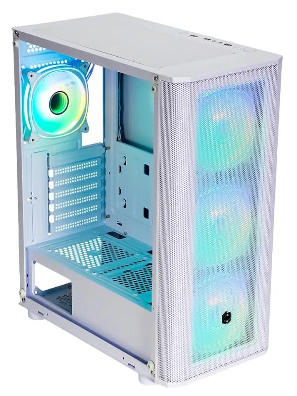Ürün FRISBY CM-106 650W 80+ ARGB FAN MESH BEYAZ KASA Görsel
