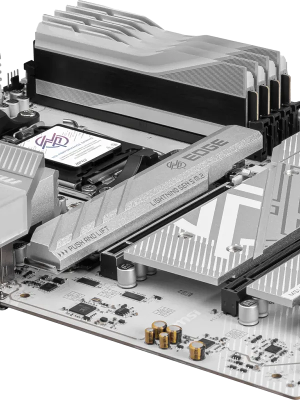 Ürün MSI MPG B850 EDGE TI WIFI AM5 DDR5 8400MHZ(OC) HDMI 4x M.2 USB 10Gbs 5G LAN WI-FI 7 ATX Görsel