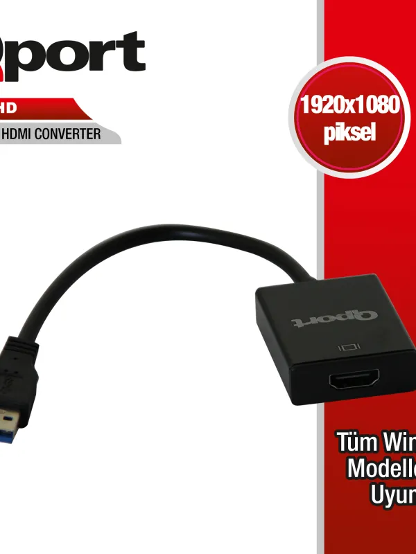 Ürün QPORT Q-UHD USB3.0 TO HDMI CEVIRICI Görsel