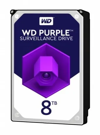 Ürün 8TB WD Purple SATA 6Gb/s 256MB DV 7x24 WD85PURZ Görsel