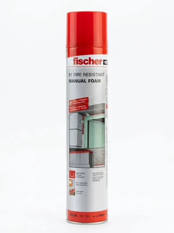 Ürün Fischer B1 Yangına Dayanıklı Manuel Poliüretan Köpük - 750 ml Görsel