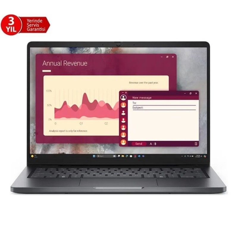 DELL PRO 14 CORE U7-255U 16GB 512GB SSD 14